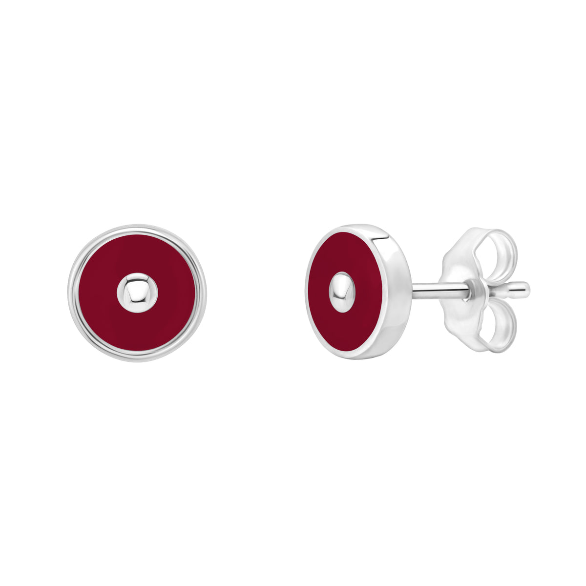 Macaron Studs in .925