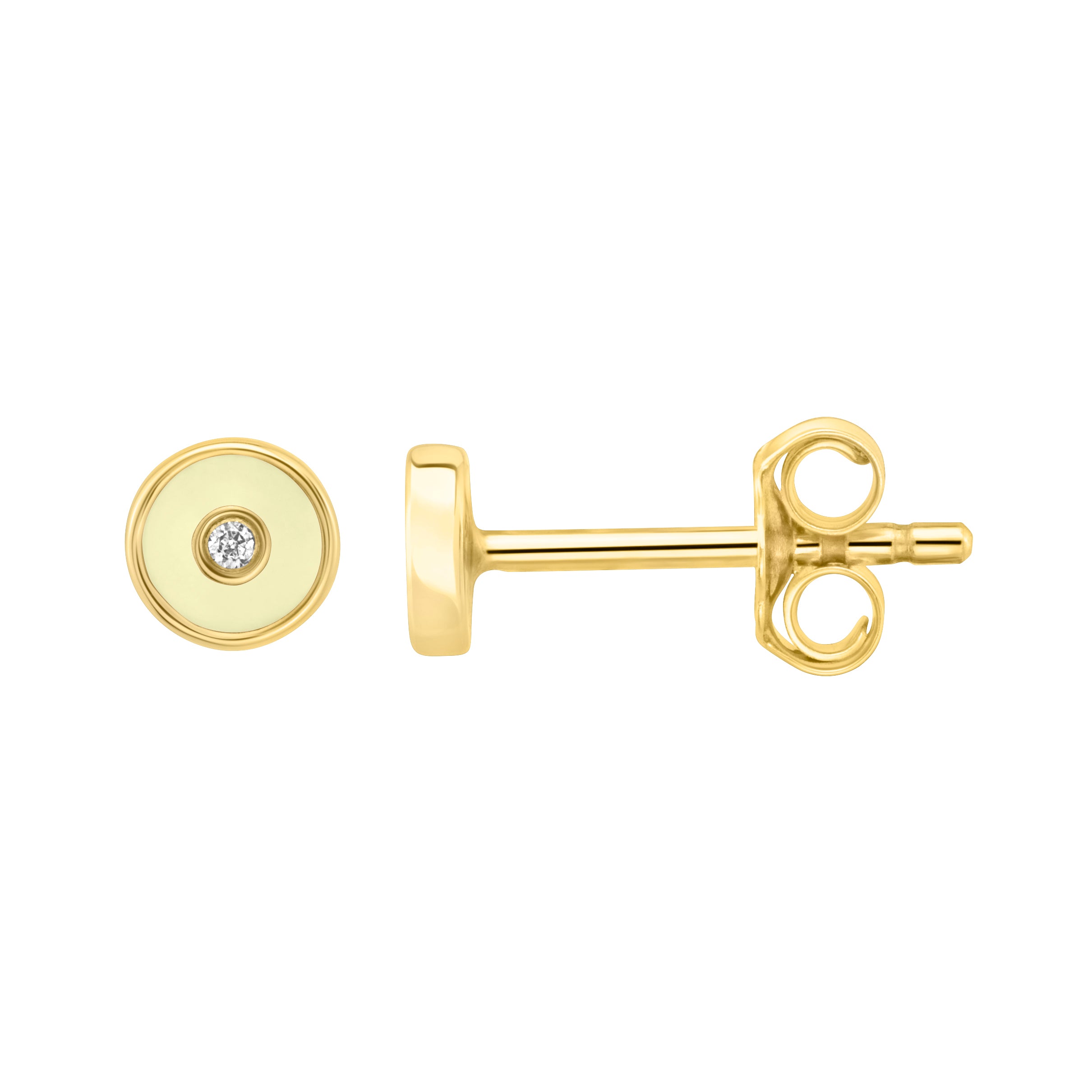 Macaron Studs, Petite