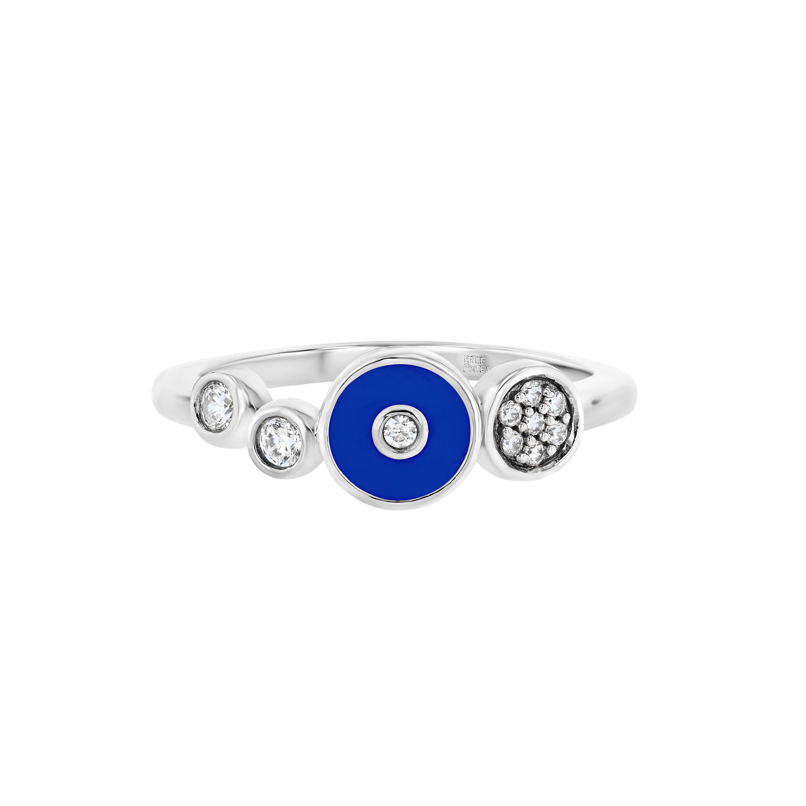Champagne Spritz Ring in Azure Blue
