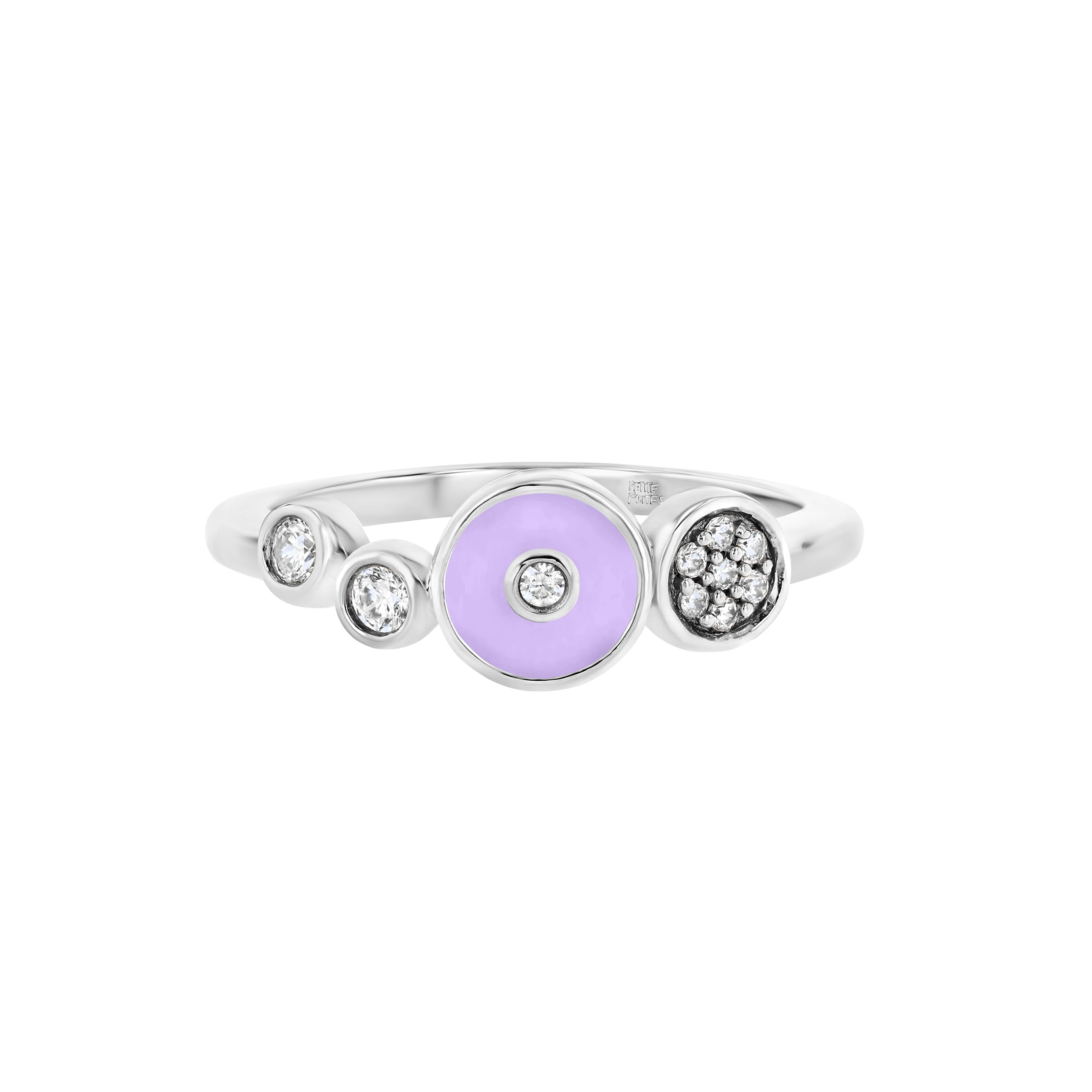 Champagne Spritz Ring in Lavender