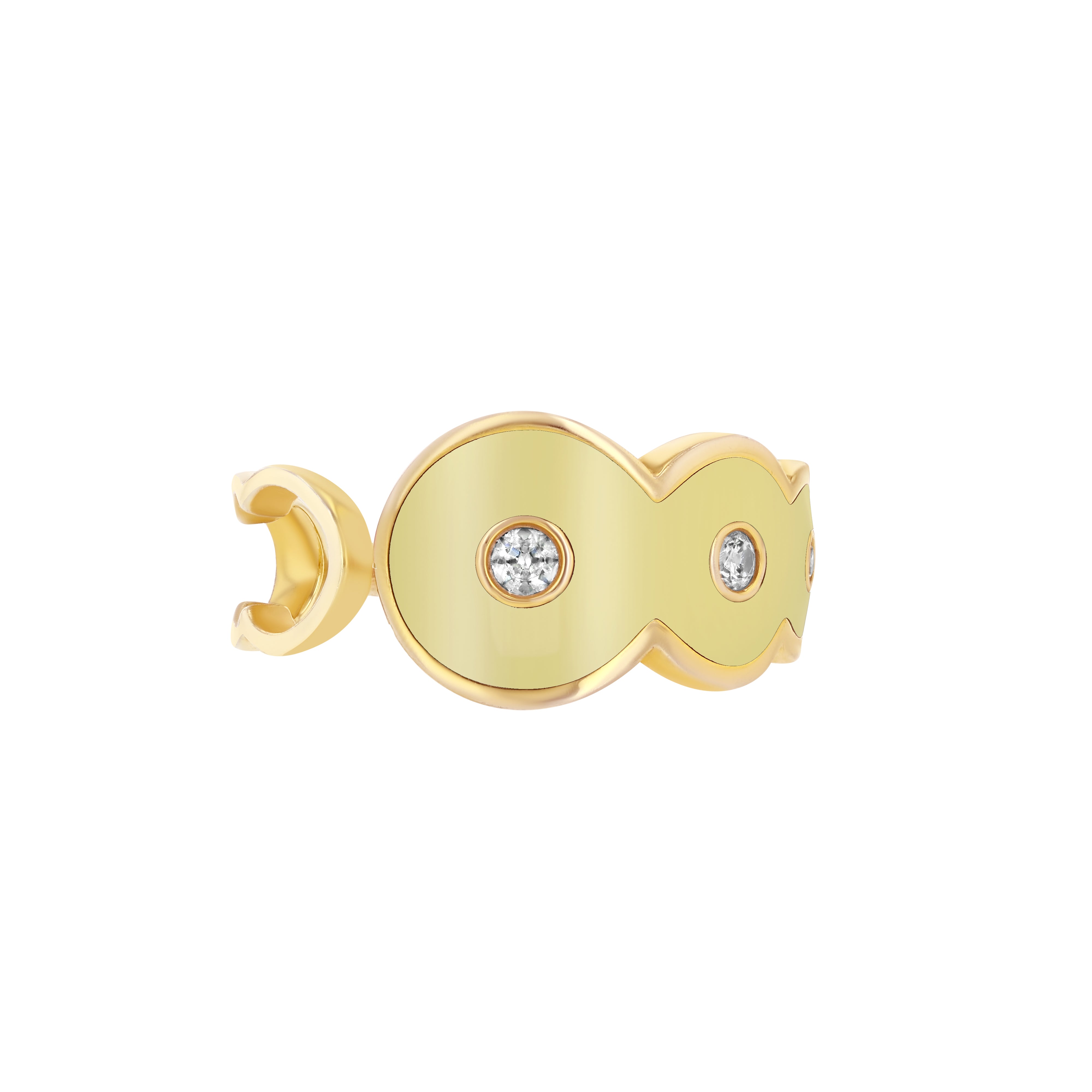 Martini Ring in Buttercream