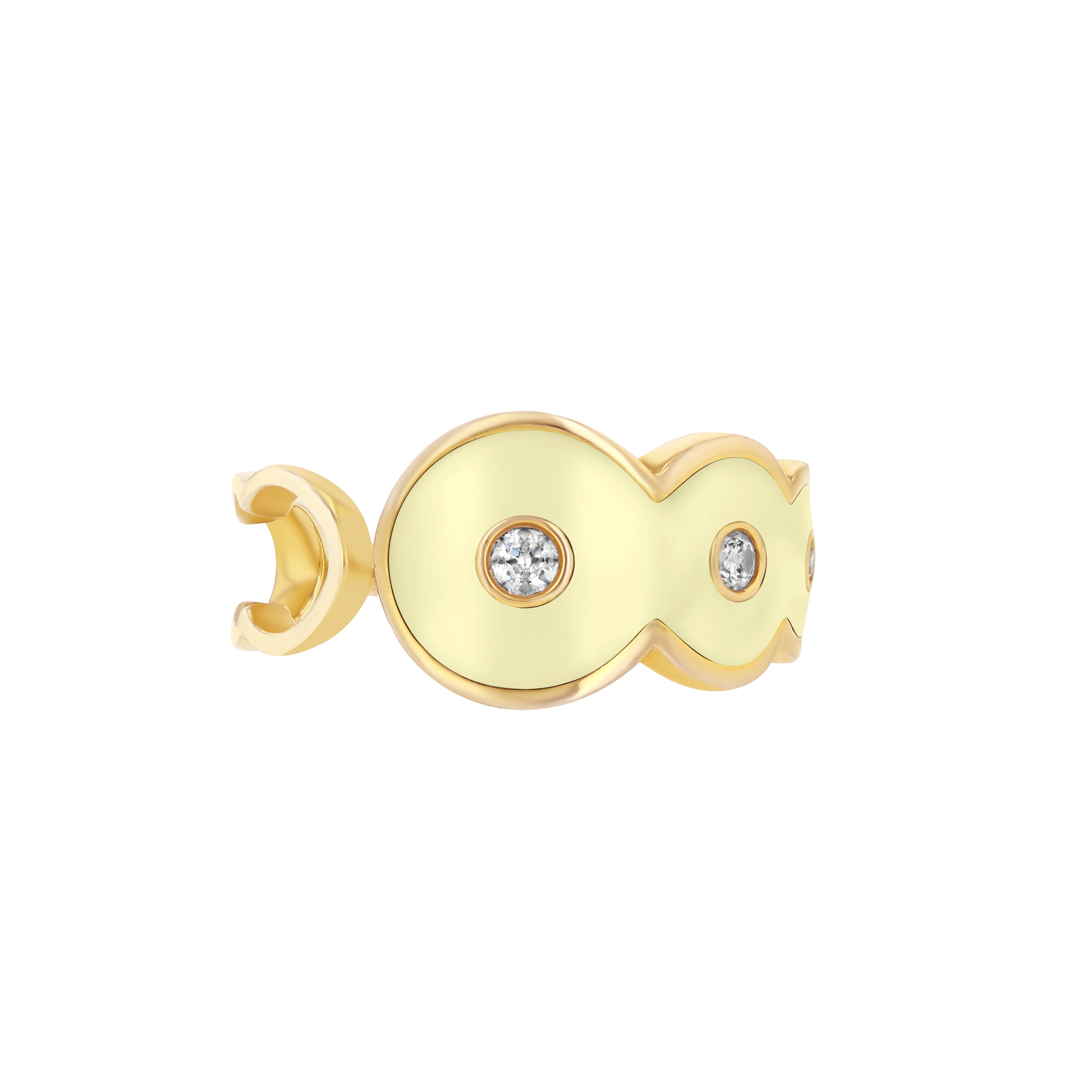 Martini Ring in Buttercream