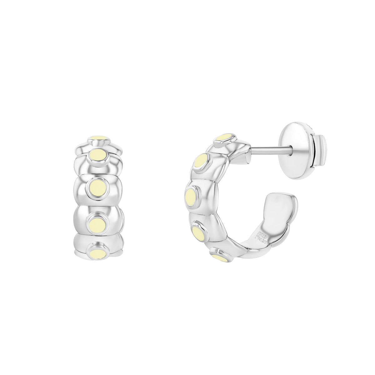 Dinner Mint Earrings in .925