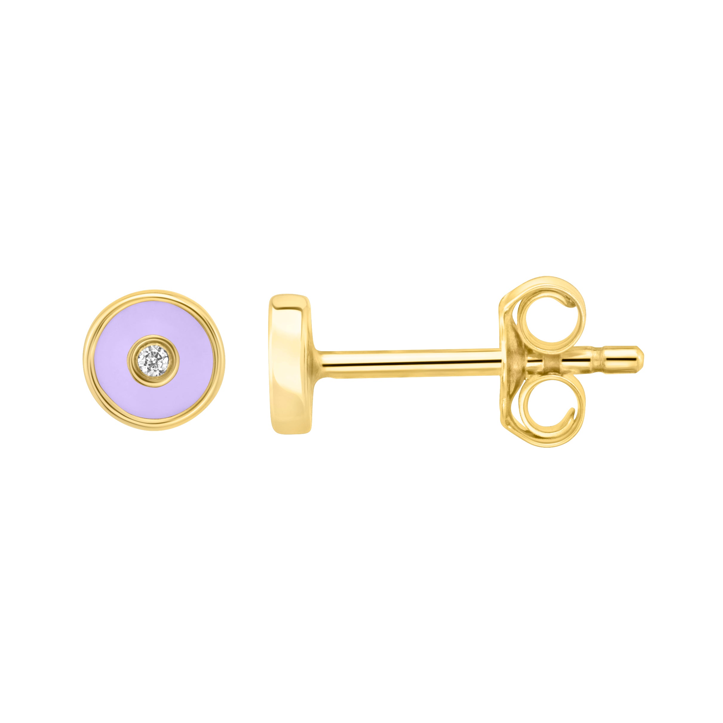Macaron Studs, Petite