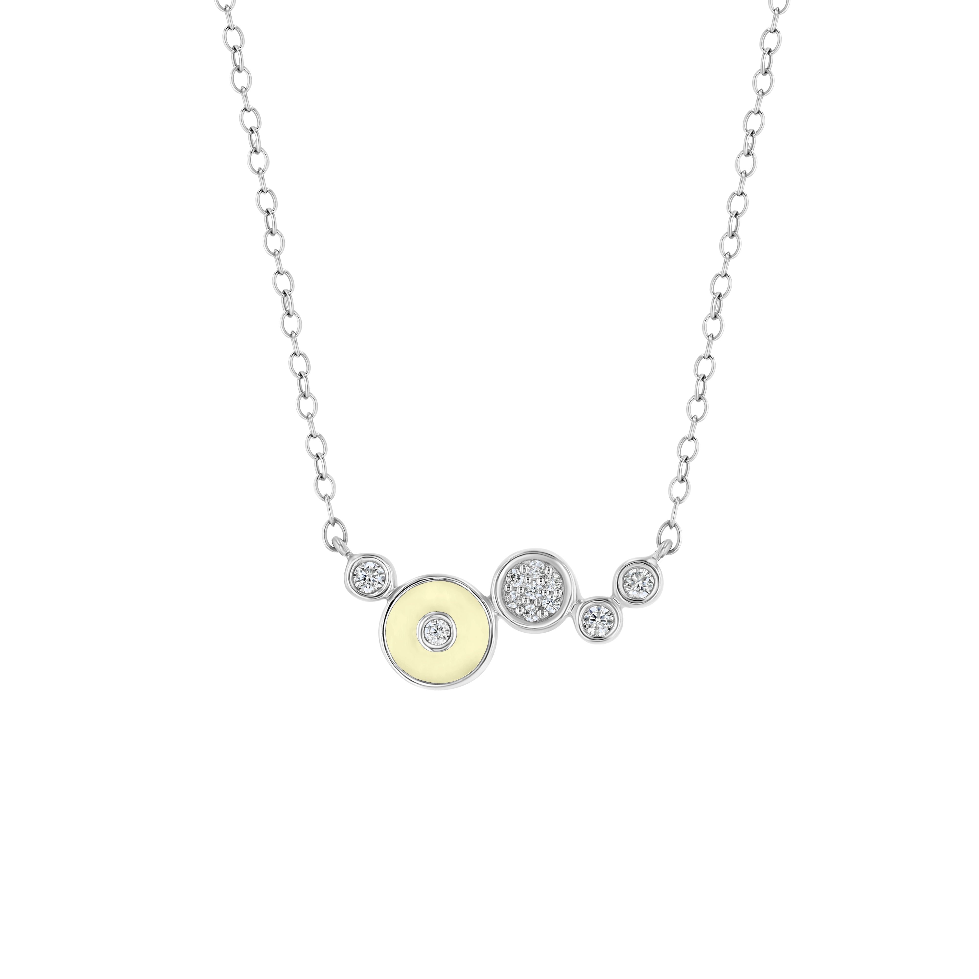 Champagne Necklace in Buttercream