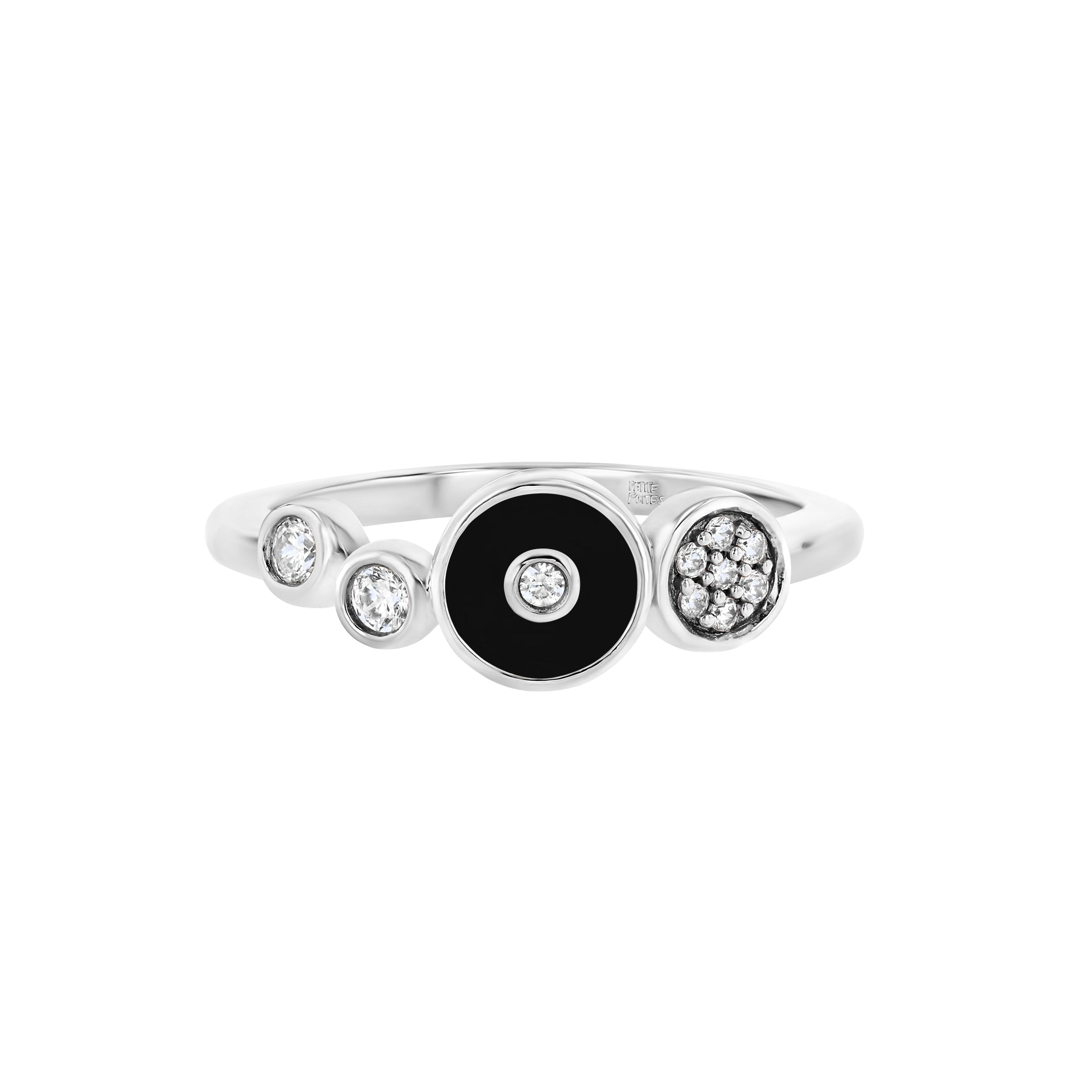 Champagne Spritz Ring in Midnight