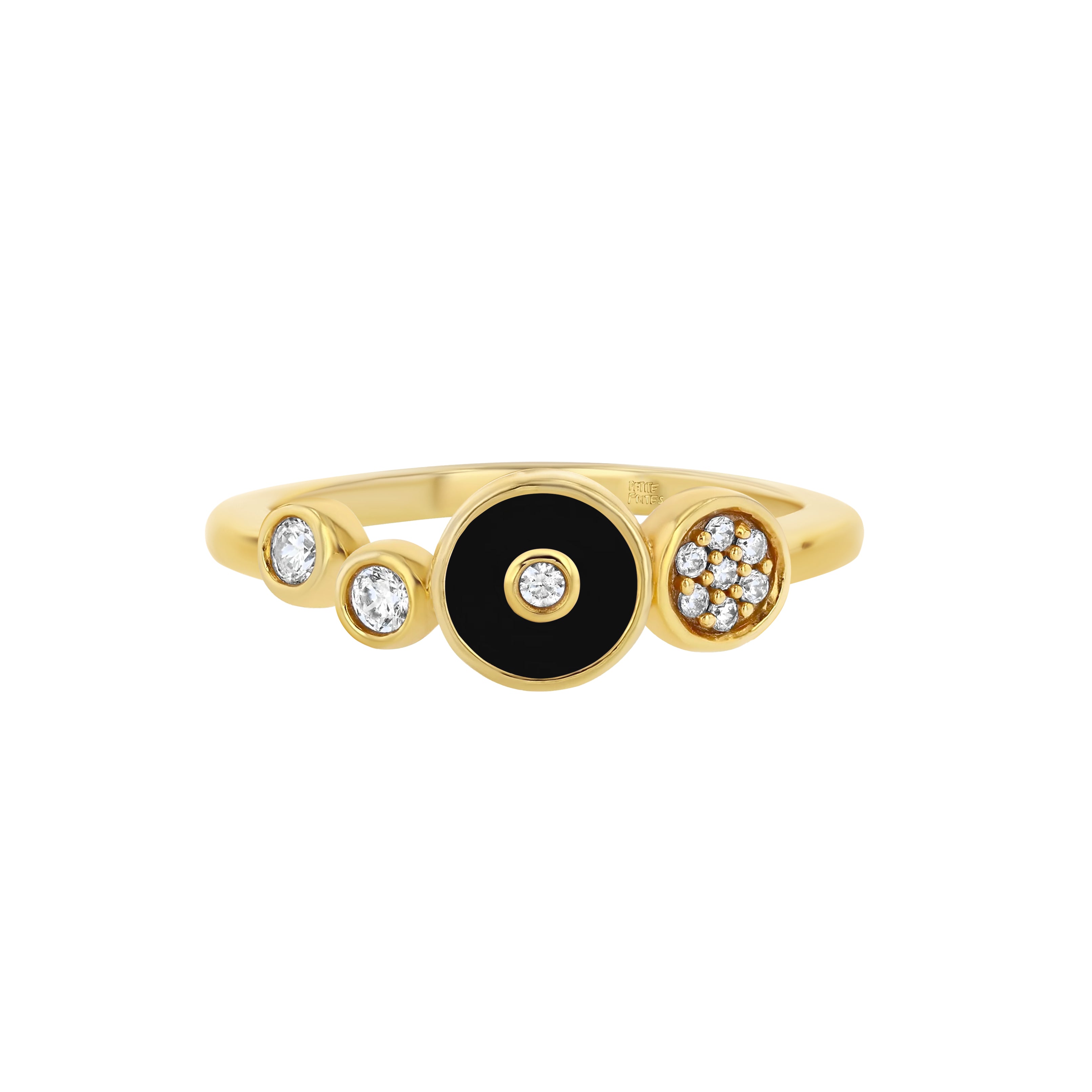 Champagne Spritz Ring in Midnight