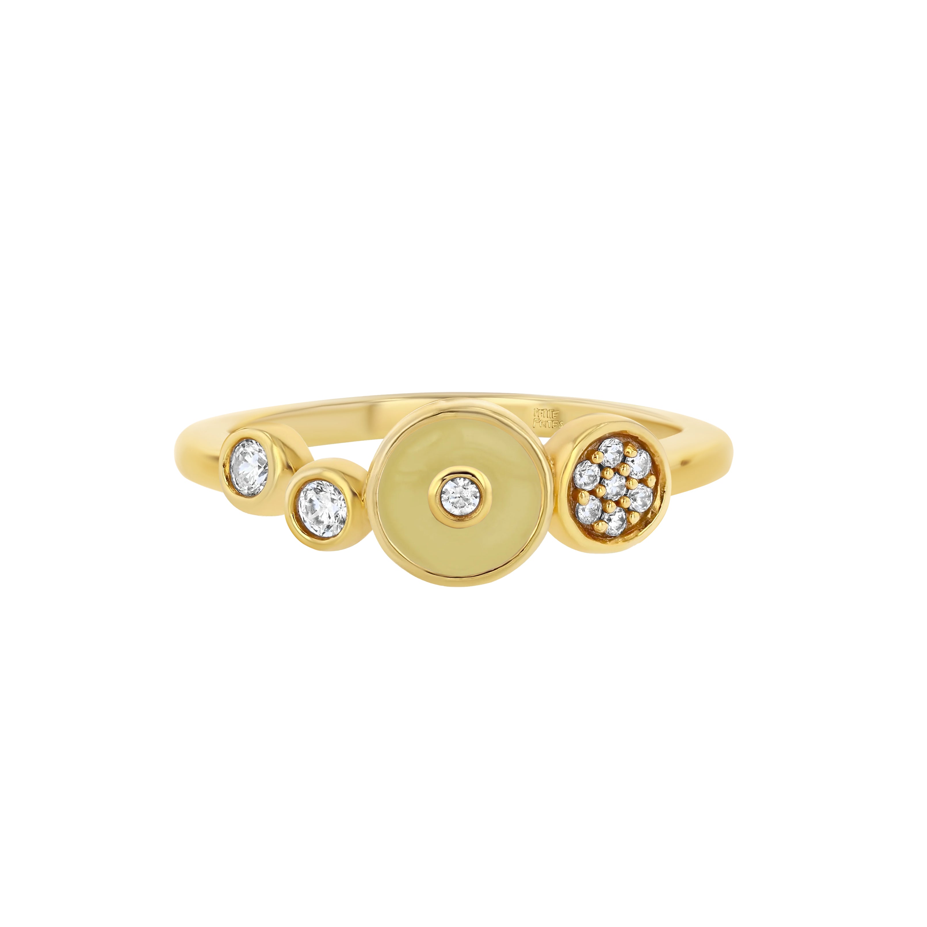 Champagne Spritz Ring in Buttercream