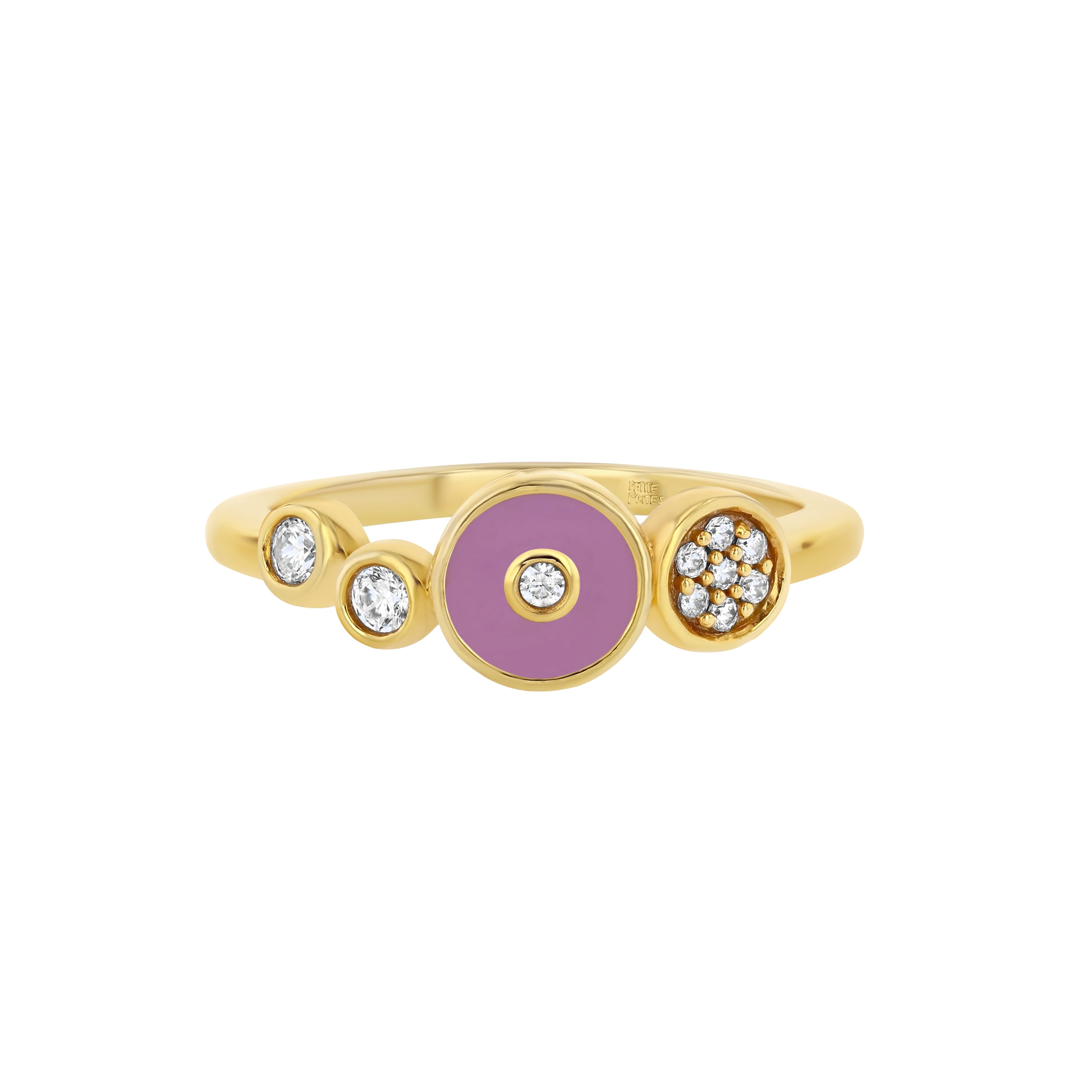 Champagne Spritz Ring in Dusty Pink