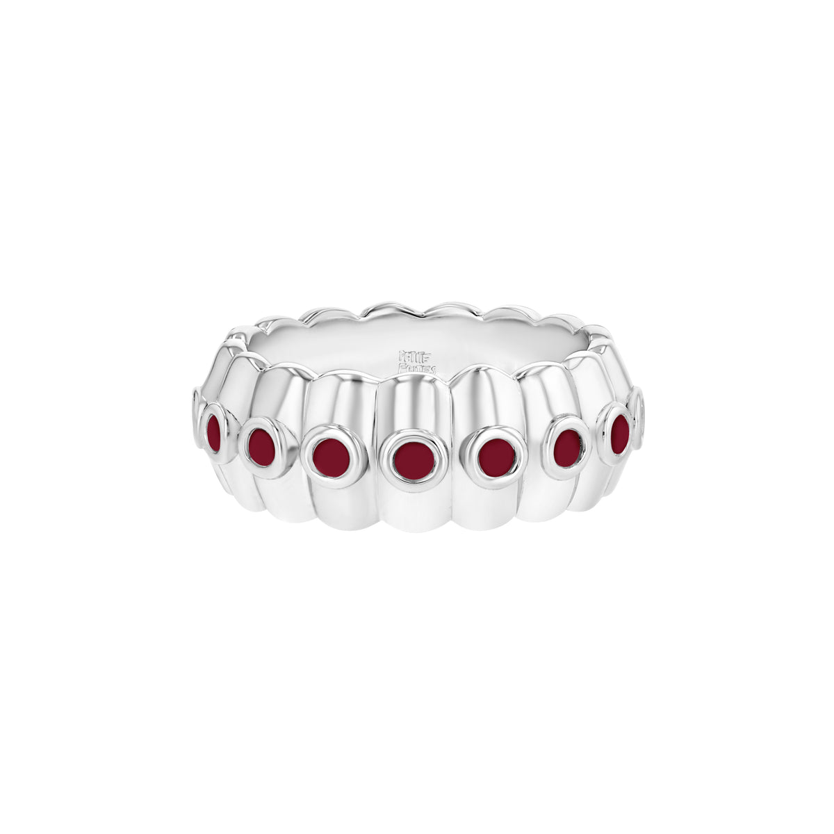 Cigar Band Ring in .925